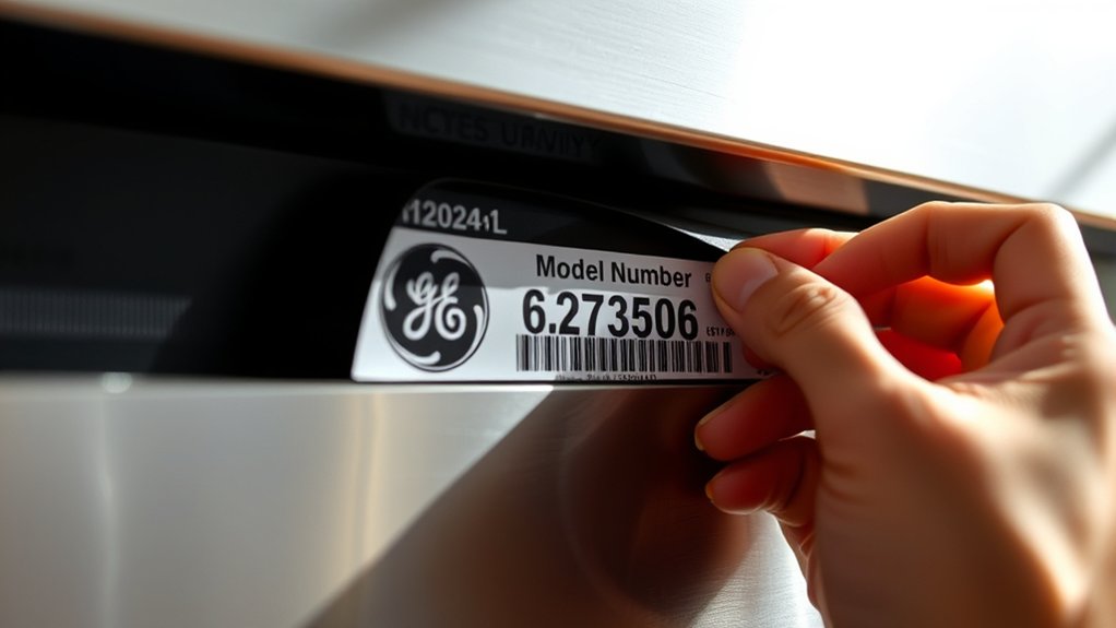 GE Model Number Lookup in 5 Easy Steps to Identify Your Product 7 accurately record model number