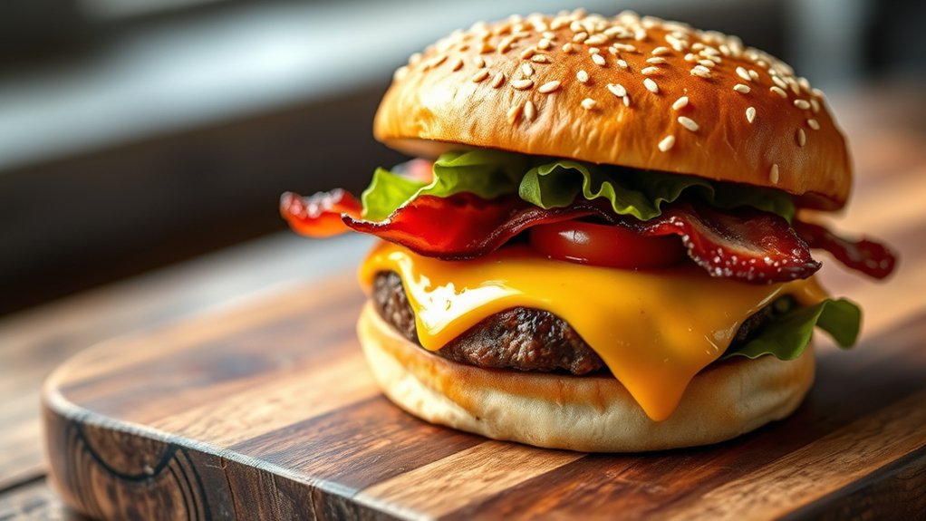 affordable bacon cheeseburger option