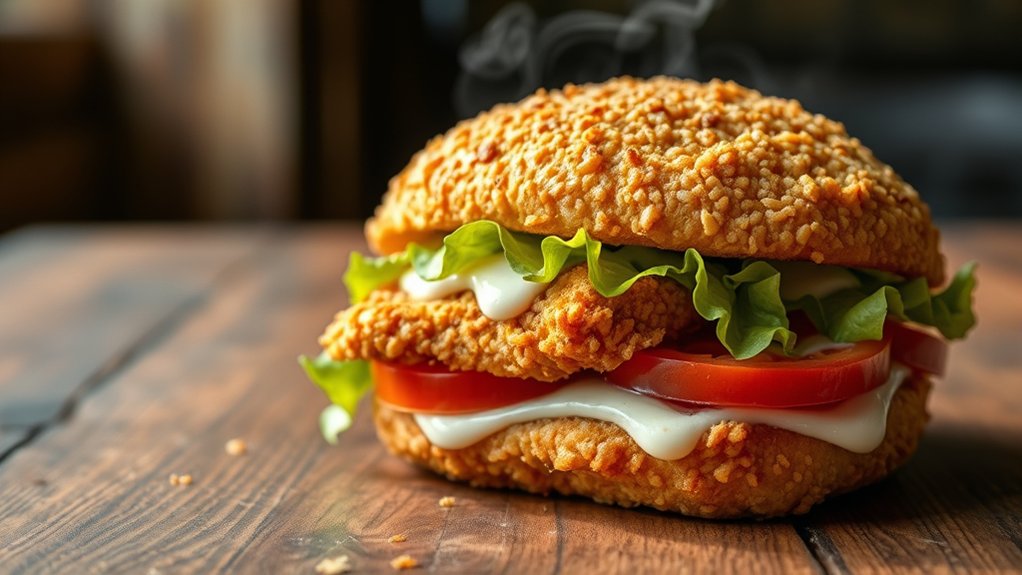 affordable crispy chicken sandwich