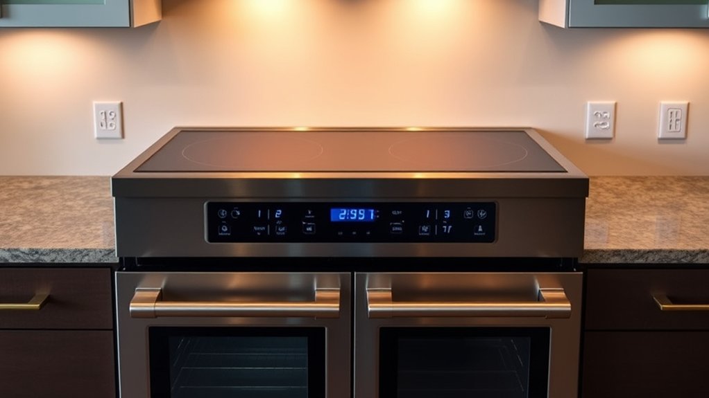 affordable double oven induction