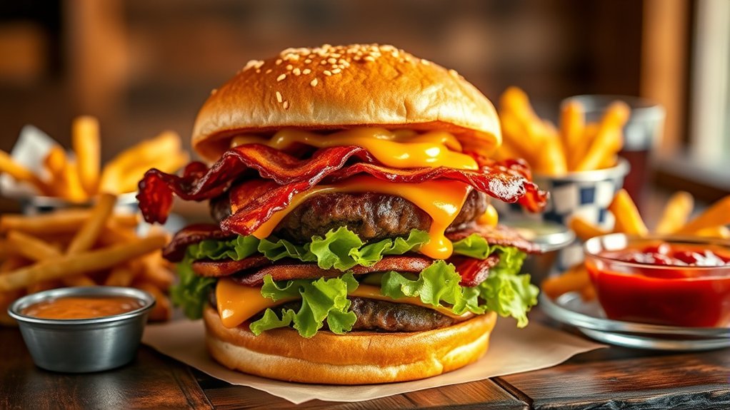 bacon beef cheese signature