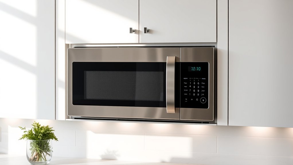 7 Best Built Microwave Ovens for Modern Kitchens 5 balanced intuitive sleek design