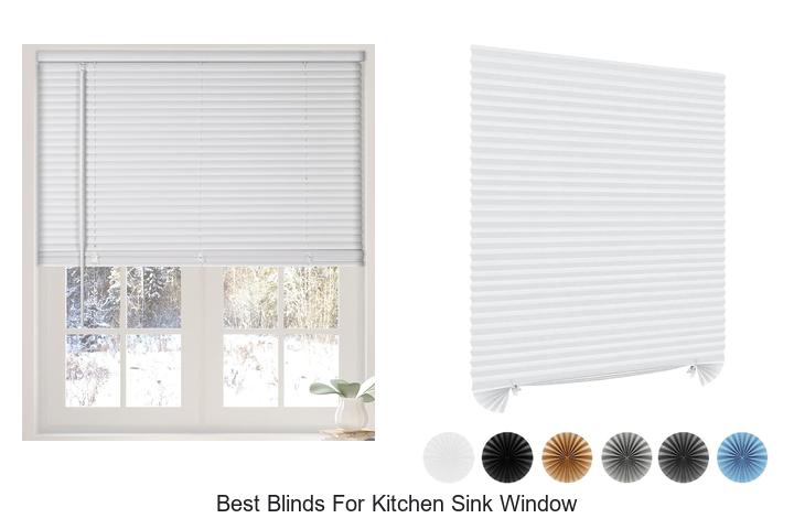 best blinds for kitchen sink window