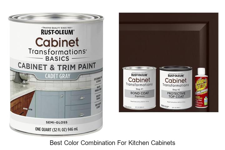 best color combination for kitchen cabinets