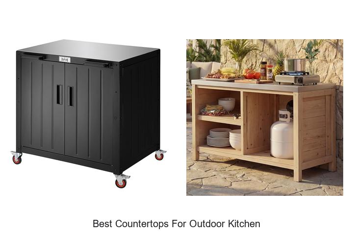 best countertops for outdoor kitchen