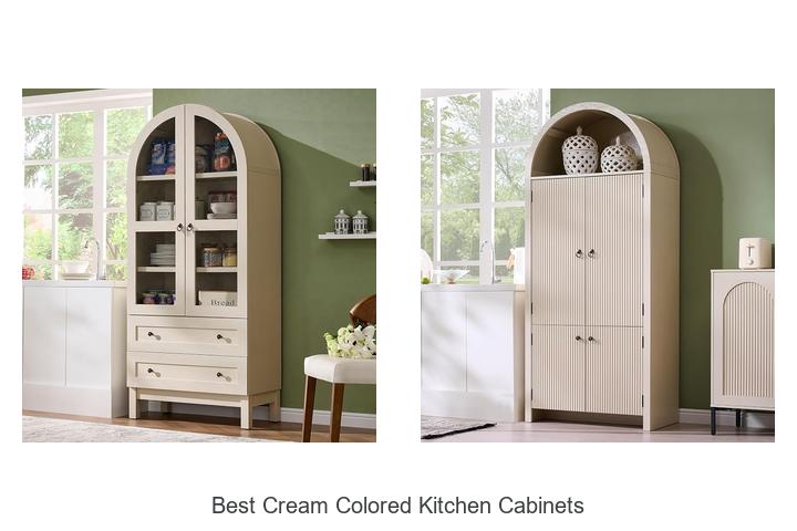 best cream colored kitchen cabinets