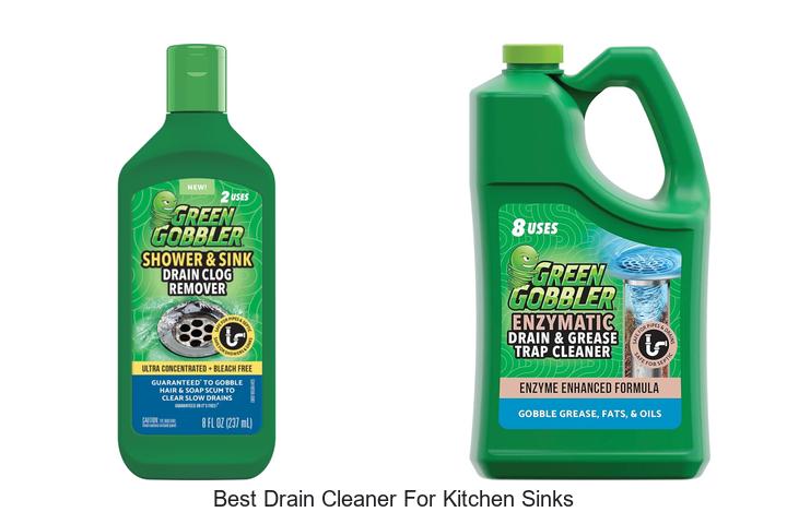 best drain cleaner for kitchen sinks