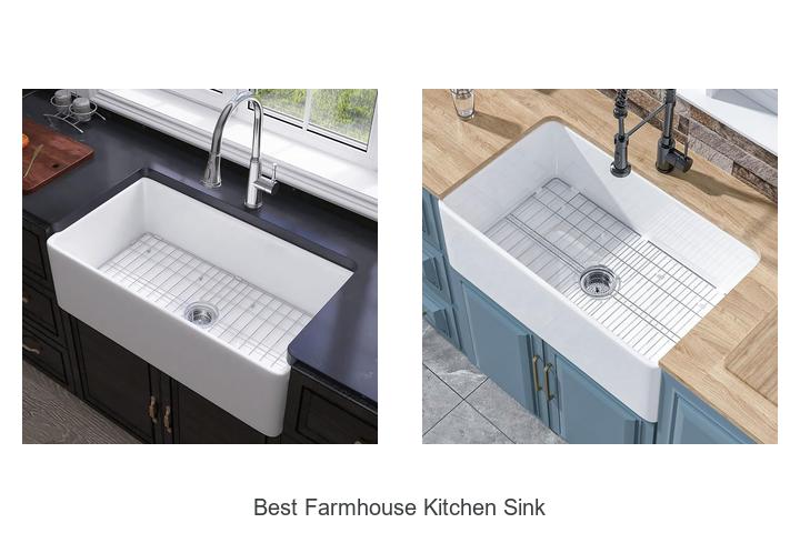 best farmhouse kitchen sink
