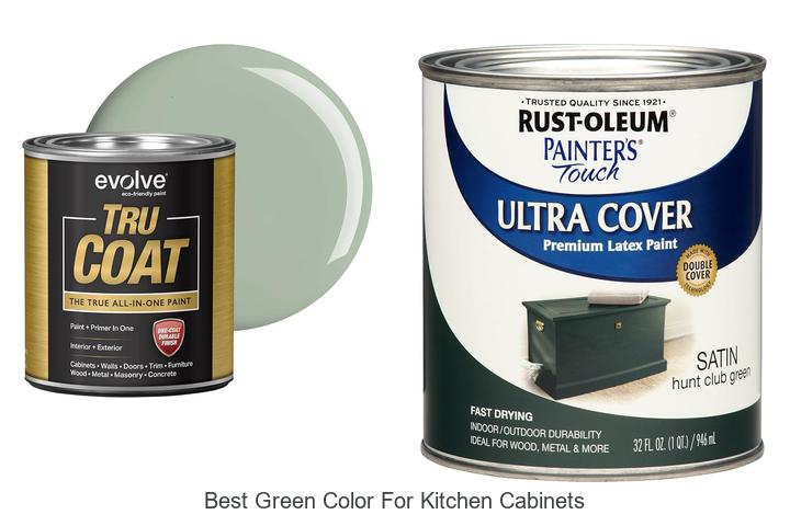 best green color for kitchen cabinets