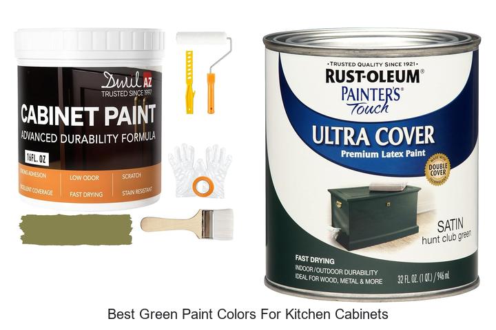best green paint colors for kitchen cabinets
