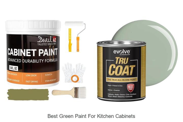 best green paint for kitchen cabinets