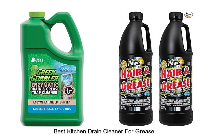 best kitchen drain cleaner for grease