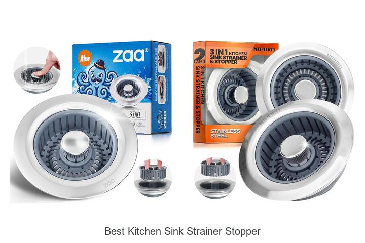 best kitchen sink strainer stopper