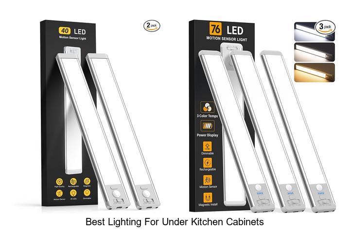 best lighting for under kitchen cabinets