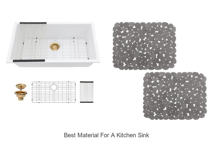 best material for a kitchen sink