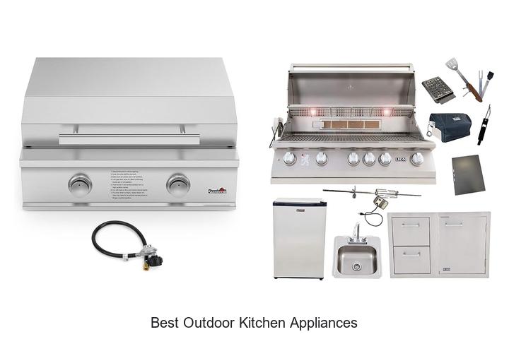 best outdoor kitchen appliances