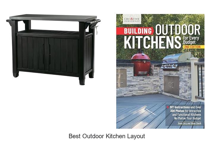 best outdoor kitchen layout