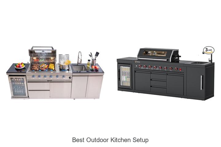 best outdoor kitchen setup
