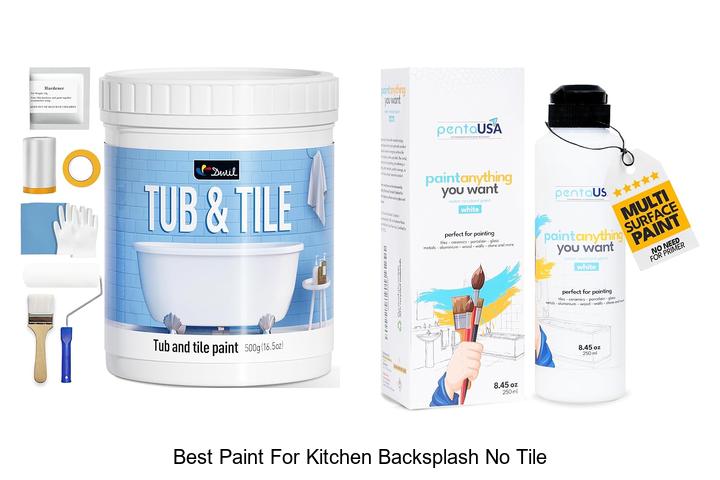 best paint for kitchen backsplash no tile