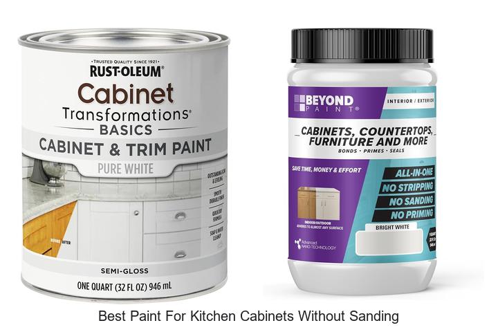 best paint for kitchen cabinets without sanding