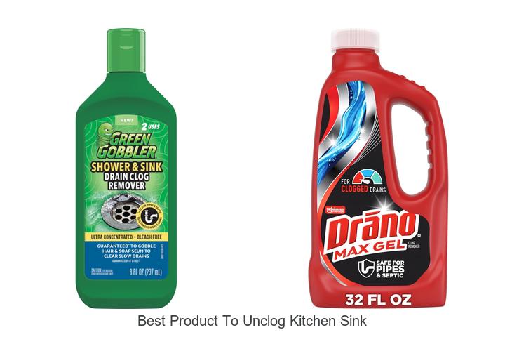 best product to unclog kitchen sink