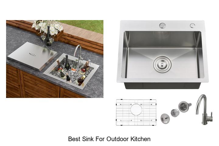 best sink for outdoor kitchen