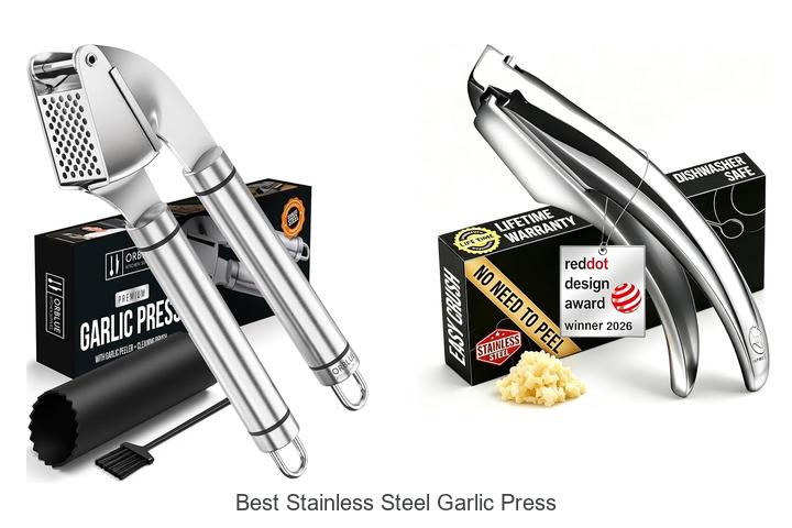 best stainless steel garlic press