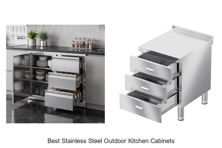 best stainless steel outdoor kitchen cabinets