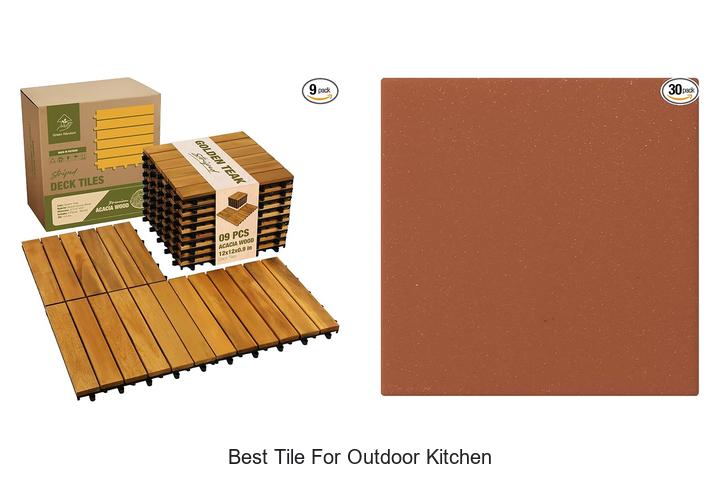 best tile for outdoor kitchen