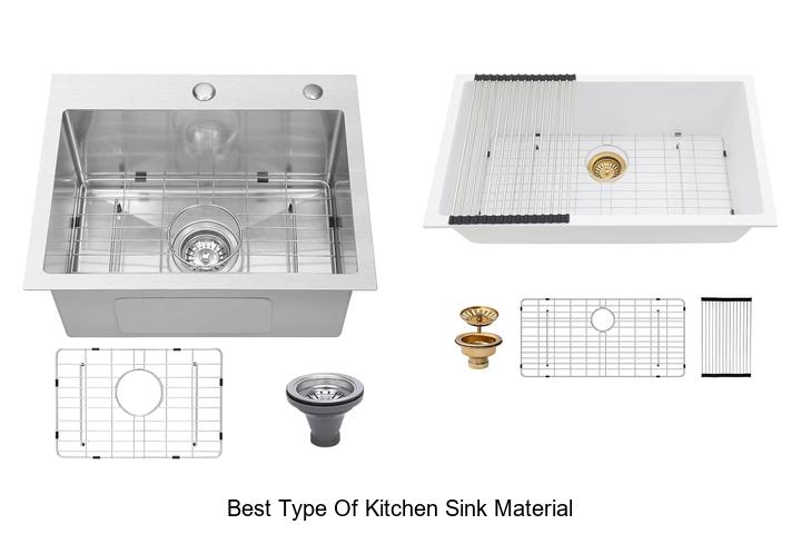 best type of kitchen sink material