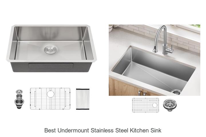 best undermount stainless steel kitchen sink