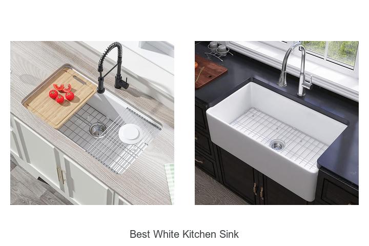 best white kitchen sink