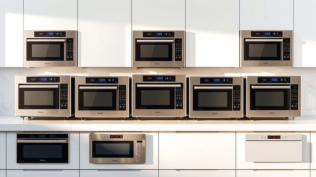 best double oven microwave combos