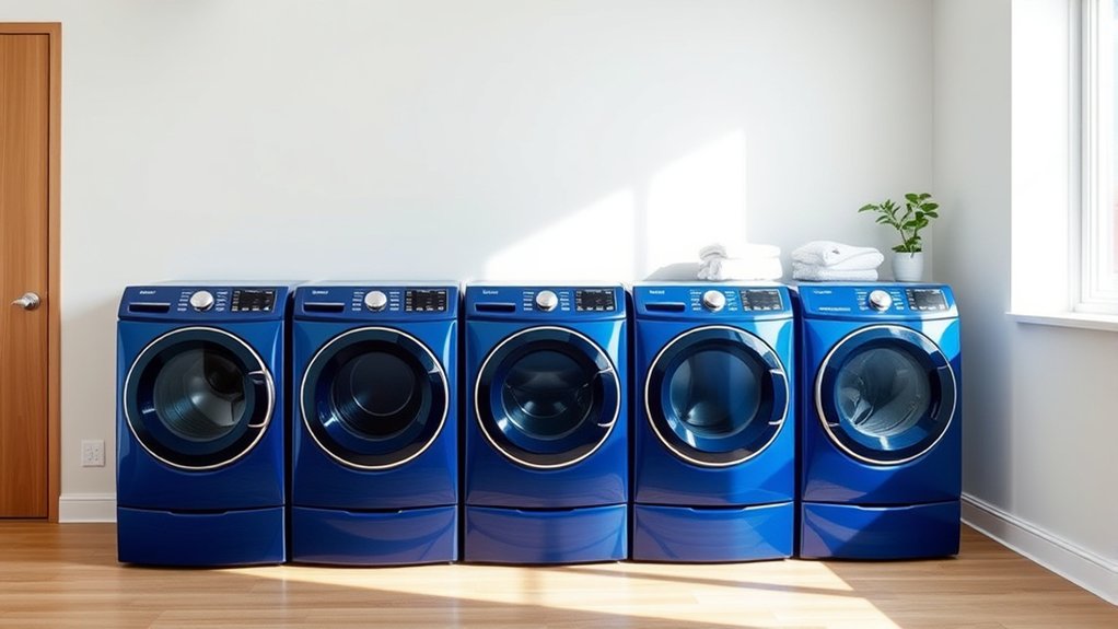 best modern blue laundry sets