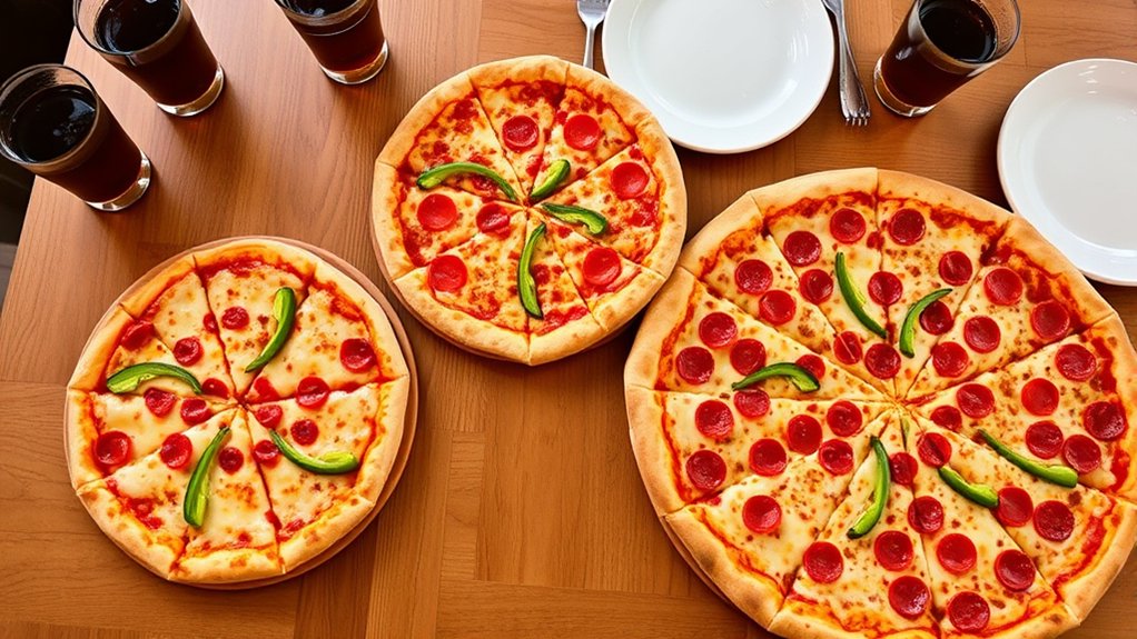 choose the right pizza size