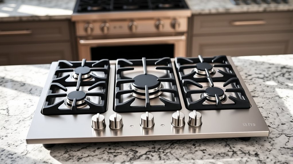 Top 3 Gas Cooktops: 30 Inch Models for Modern Kitchens 3 cooktop features and safety