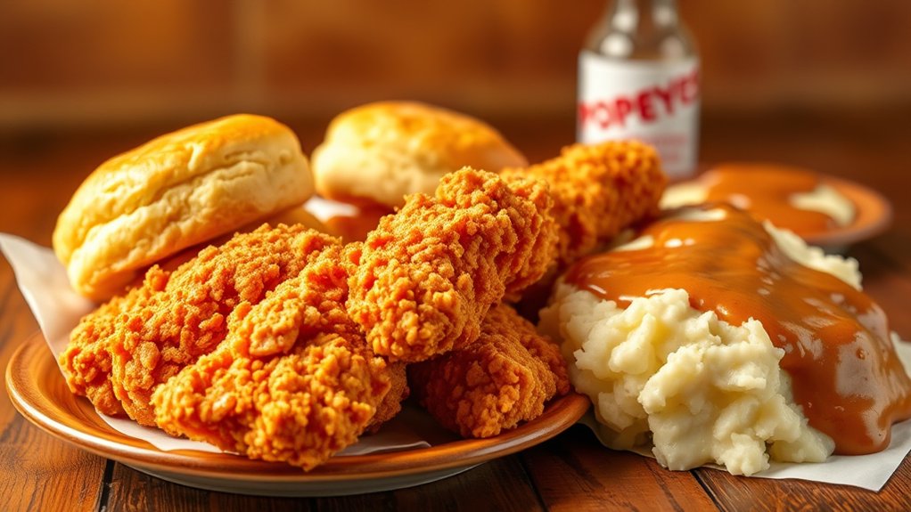 crispy customizable chicken portions