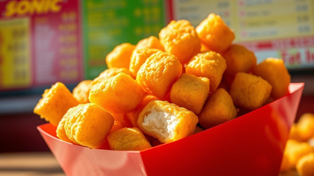 3 Must-Try Sonic Drive Menu Items With Prices 6 crispy customizable tater tots