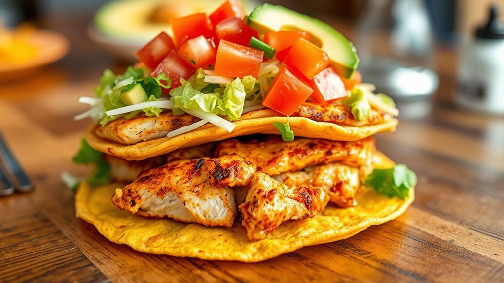 crispy hearty flavorful layers