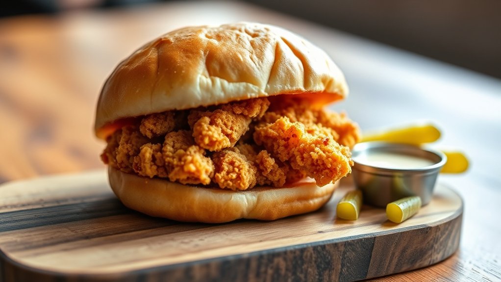 crispy juicy flavorful chicken