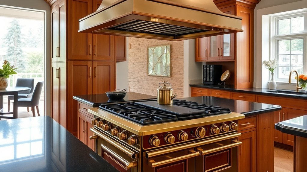 Top 5 High End Gas Stoves for Luxury Kitchens 5 customizable elegant kitchen centerpiece