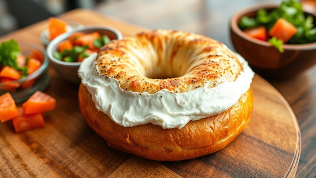 customizable fresh bagel options