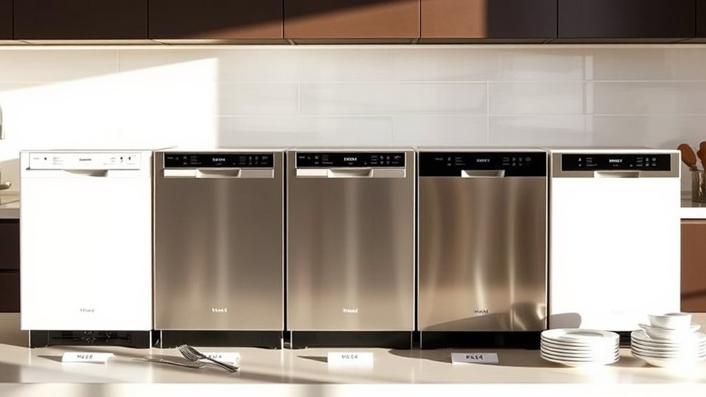 dishwasher prices vary widely