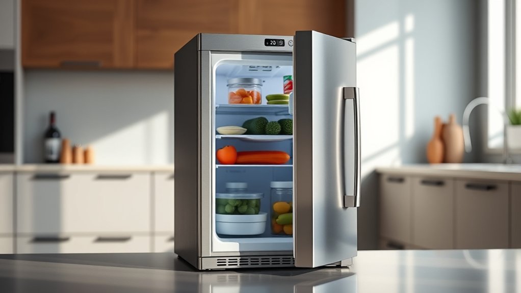 Top 5 5 Cu Ft Refrigerators for Small Spaces 6 efficient organized compact refrigeration