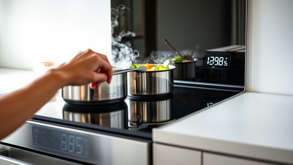 7 Benefits of an Induction Stove and Oven 5 faster efficient meal preparation