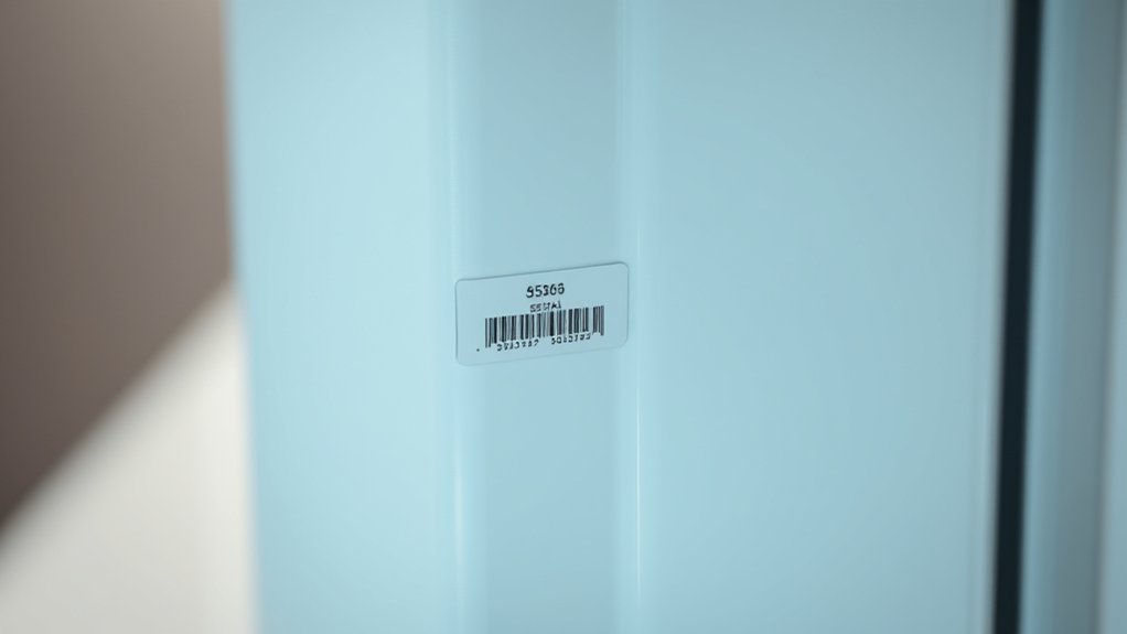 How to Find Your Kenmore Refrigerator Serial Number in 3 Easy Steps 2 find serial number inside
