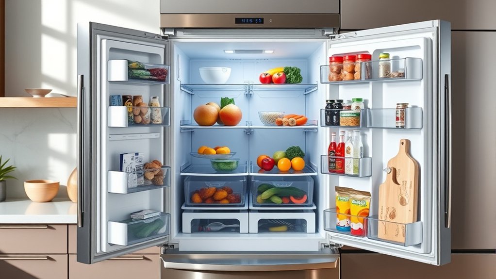 flexible adaptable family fridge