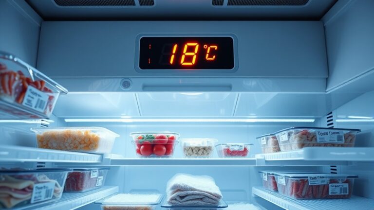 freezer temperature should be at or below 0 f