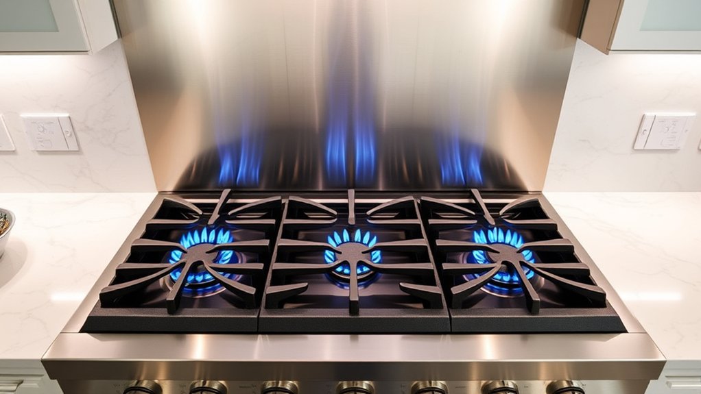Top 5 High End Gas Stoves for Luxury Kitchens 7 high power precise even heat