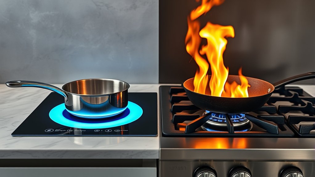 Induction Range Vs Gas €“ 7 Key Differences to Know 2 induction heats faster efficiently